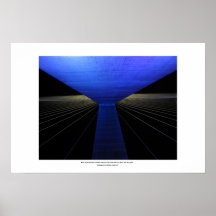 Horizonte azul posters