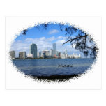 Horizonte de Miami Postales