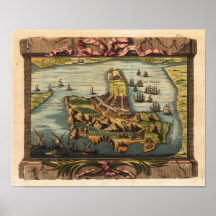 Hormuz Bellin 1749 Reproduction Print