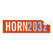 Horn 2032 bumper sticker