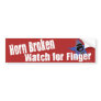 Horn Broken Bumper Sticker