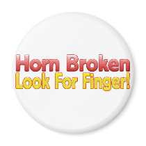 Horn Broken Look for Finger! magnets
