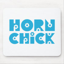 Horn Chick mousepads