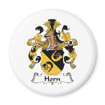 Horn Family Crest magnets