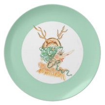 Horn hat plate