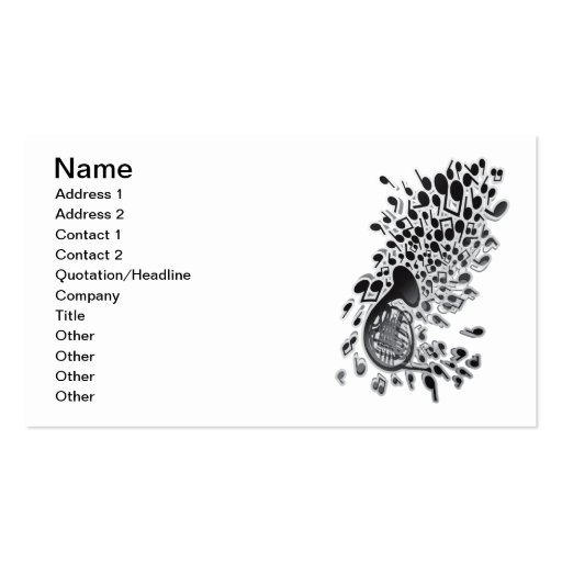 Horn_Music Business Card