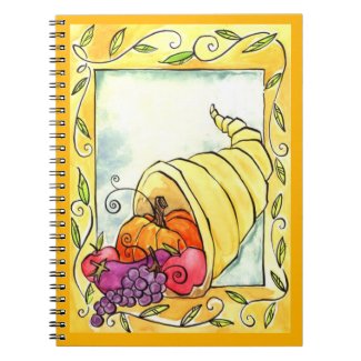 Horn Of Plenty Notebook