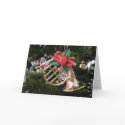 Horn Ornament Christmas Card