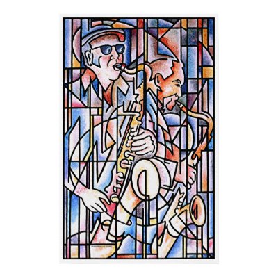 Horn Section Poster by Rick_Borstelman