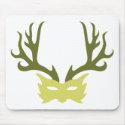 Horned God Mask mousepads