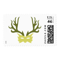 Horned God Mask postage