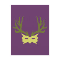 Horned God Mask postcards