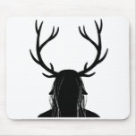 Horned God Mouse Pads