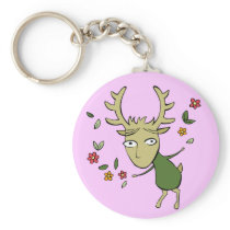 Horned God Spirit of Spring Keychains