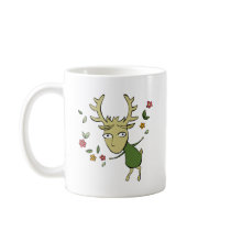 Horned God Spirit of Spring mugs by WildWitch Horned God Spirit of Spring mugs
