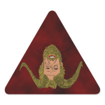 Horned God Triangle sticker