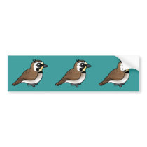 Horned Lark Bumper Stickers