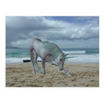 Horned Unicorn Postcard