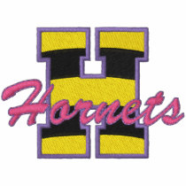 Hornets embroidered shirts