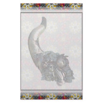 Horns of Plenty Octa Lg Any Color Stationary stationery by j053ph Horns of Plenty Octa Lg Any Color Stationary stationery