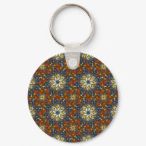 Horns of Plenty Octa Sm Any Color Keychain by j053ph Horns of Plenty Octa Sm Any Color Keychain