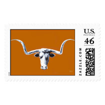 Horns Postage Stamp