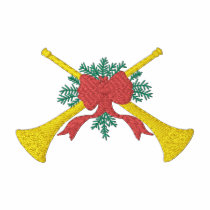 Horns with bow embroidered shirts
