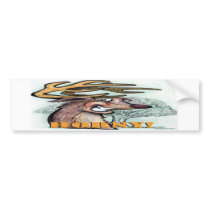 Horny bumper stickers by FunGraphix Horny bumper stickers