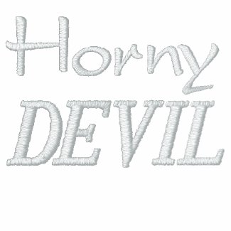 Horny Devil Embroidered Jacket embroideredshirt
