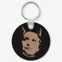 Horny Hillary keychains