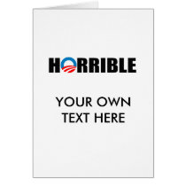 HORRIBLE CARD