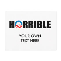 HORRIBLE POST CARDS