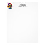 Horrid Evil Clown Letterhead Template