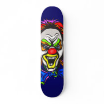 Horrid Evil Clown Skate Board