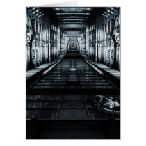 Horror City Greeting Card