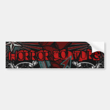 horror couture bumpersticker bumper stickers