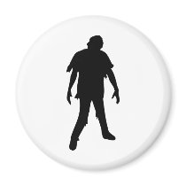 Horror Movie Zombie Dead Death magnets