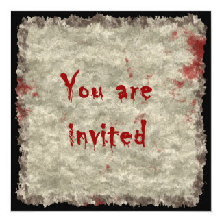 Horror Invitations & Announcements | Zazzle