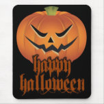 Horror Pumpkin Mouse Pad
