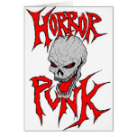Horror Punk Greeting Cards