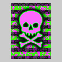 Horror Punk Skull posters