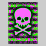 Horror Punk Skull posters
