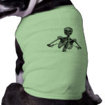 Horror Skeleton 2 Doggie Tee Shirt
