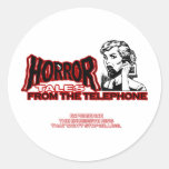 Horror Tales From The Telephone Retro Movie Ad Sticker