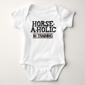 Horse-A-Holic In Training Infant Creeper