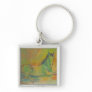 Horse Abstract Pastel Pet Portrait Keychain