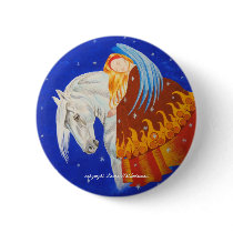 Horse and Angel buttons by Leenasart Horse and Angel buttons