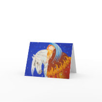 Horse and Angel Cards