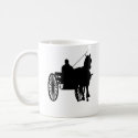 Horse and buggy mug