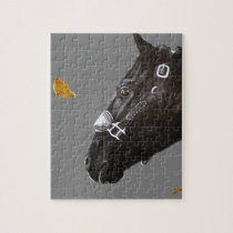 Horse and butterfly puzzle